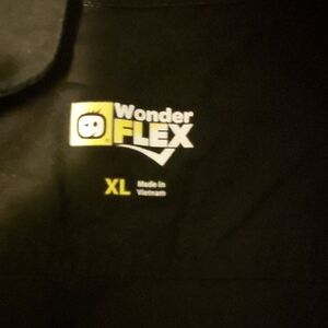WonderWink WonderFLEX XL Black Scrub Sleeveless Jacket